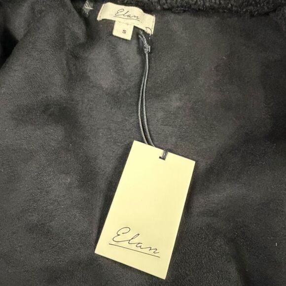 ELAN Women’s Black Snowmass Sherpa Jacket Size Small NWT - Picture 5 of 6